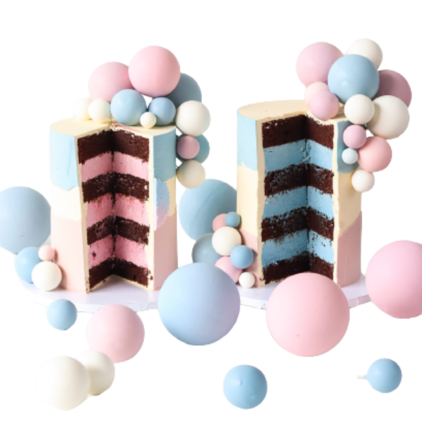Cakes by Hancock - Gender Reveal Cake