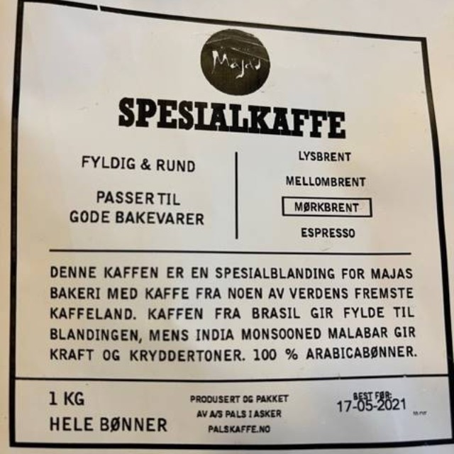 Majas bakeri - Majas kaffe