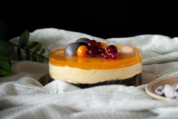 Kjøkkensjefen - Pasjonsfrukt ostekake