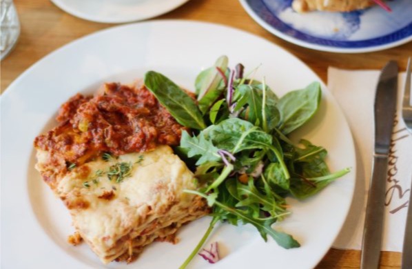 Brogyllen - Vegetarisk lasagne