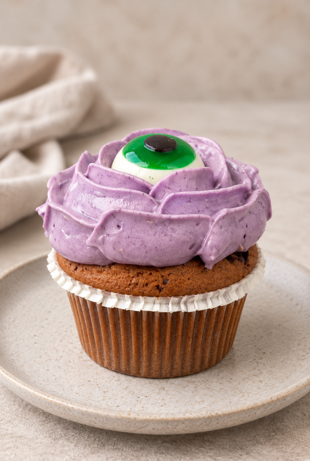 Brogyllen - Halloweenmuffins Öga