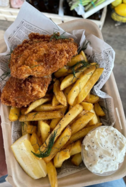 Ljungskiles Havsdeliktesser - Fish and chips