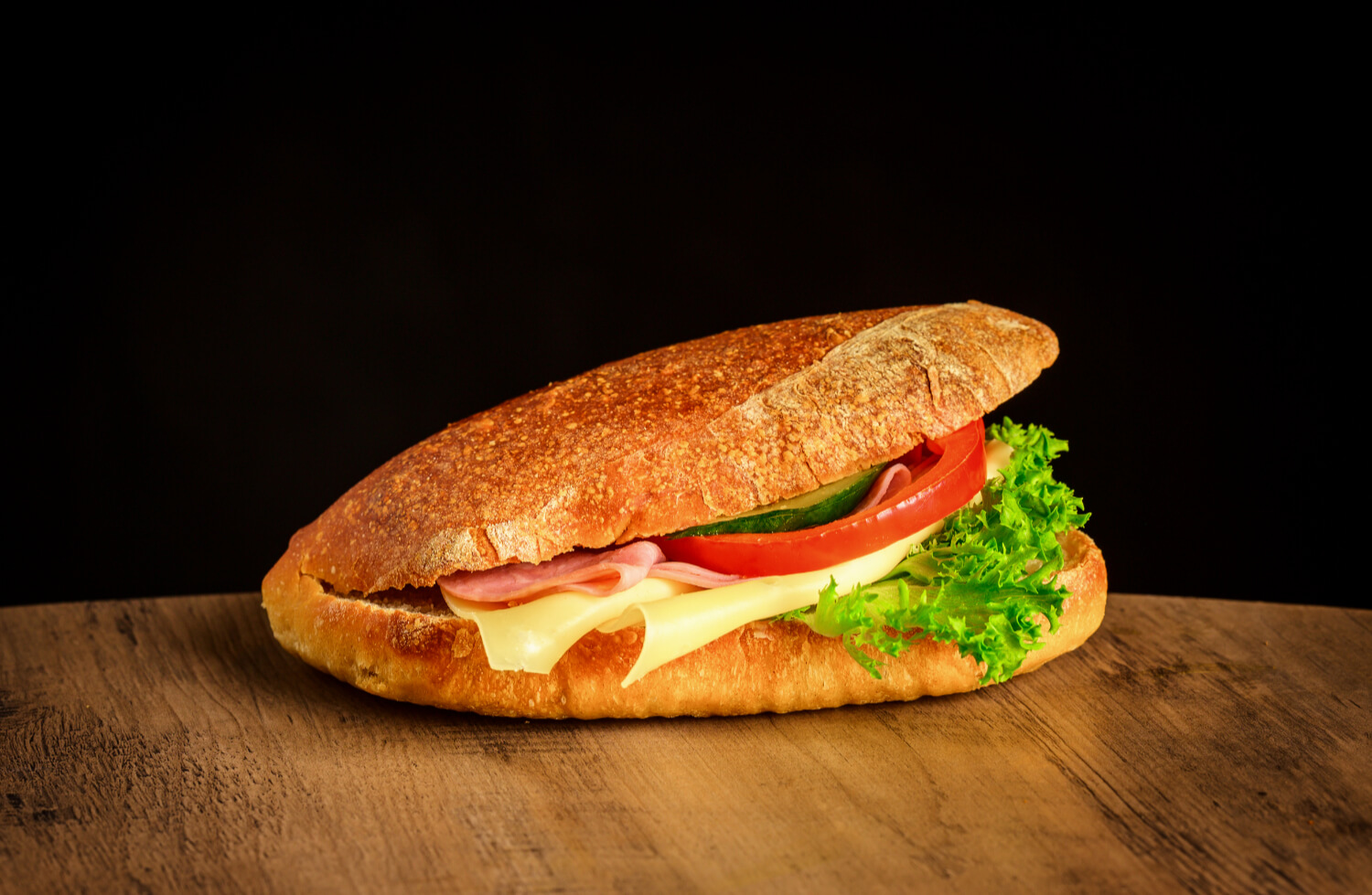 Kringla Svolvær - Ciabatta m/ ost & skinke