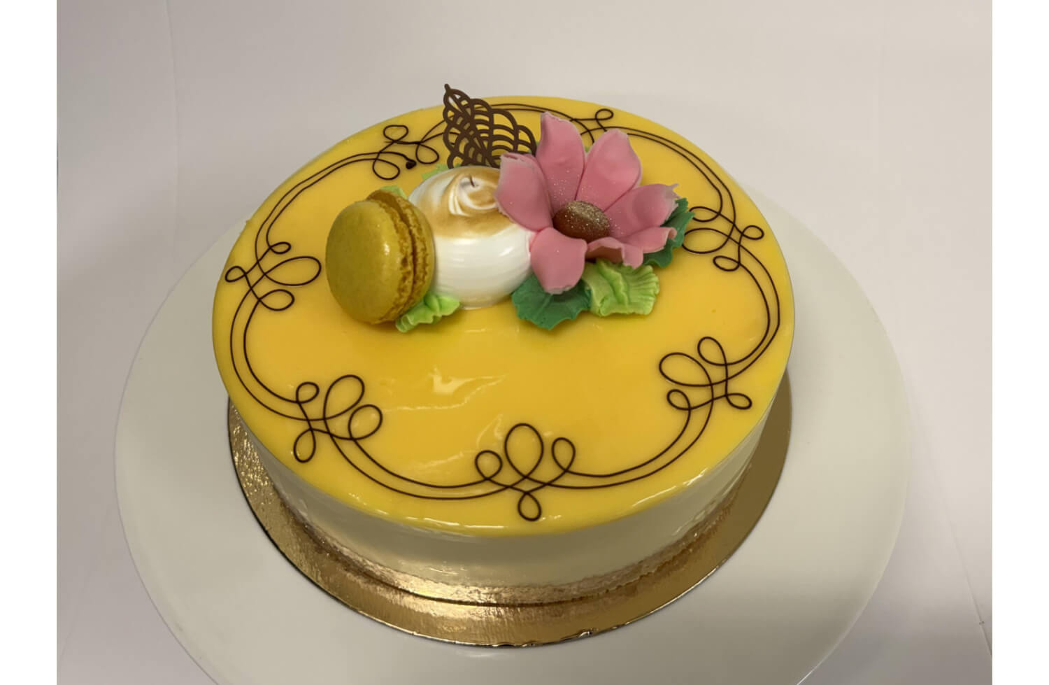 Pikene på torget - Sitronostekake med lemon curd