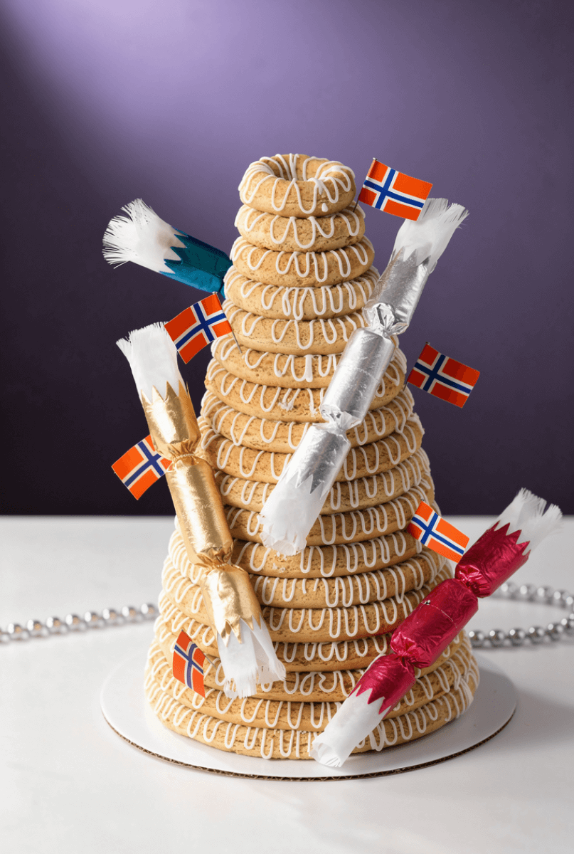 Pikene på torget - Kransekake