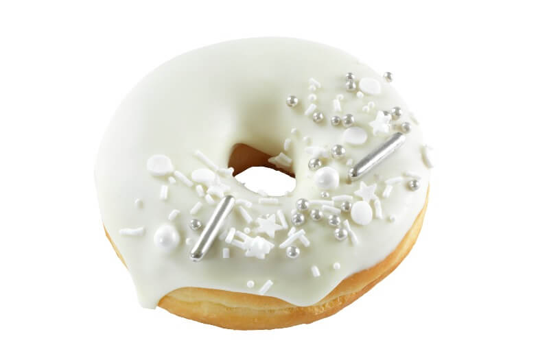 Hjemmebakeriet - White Doughnut