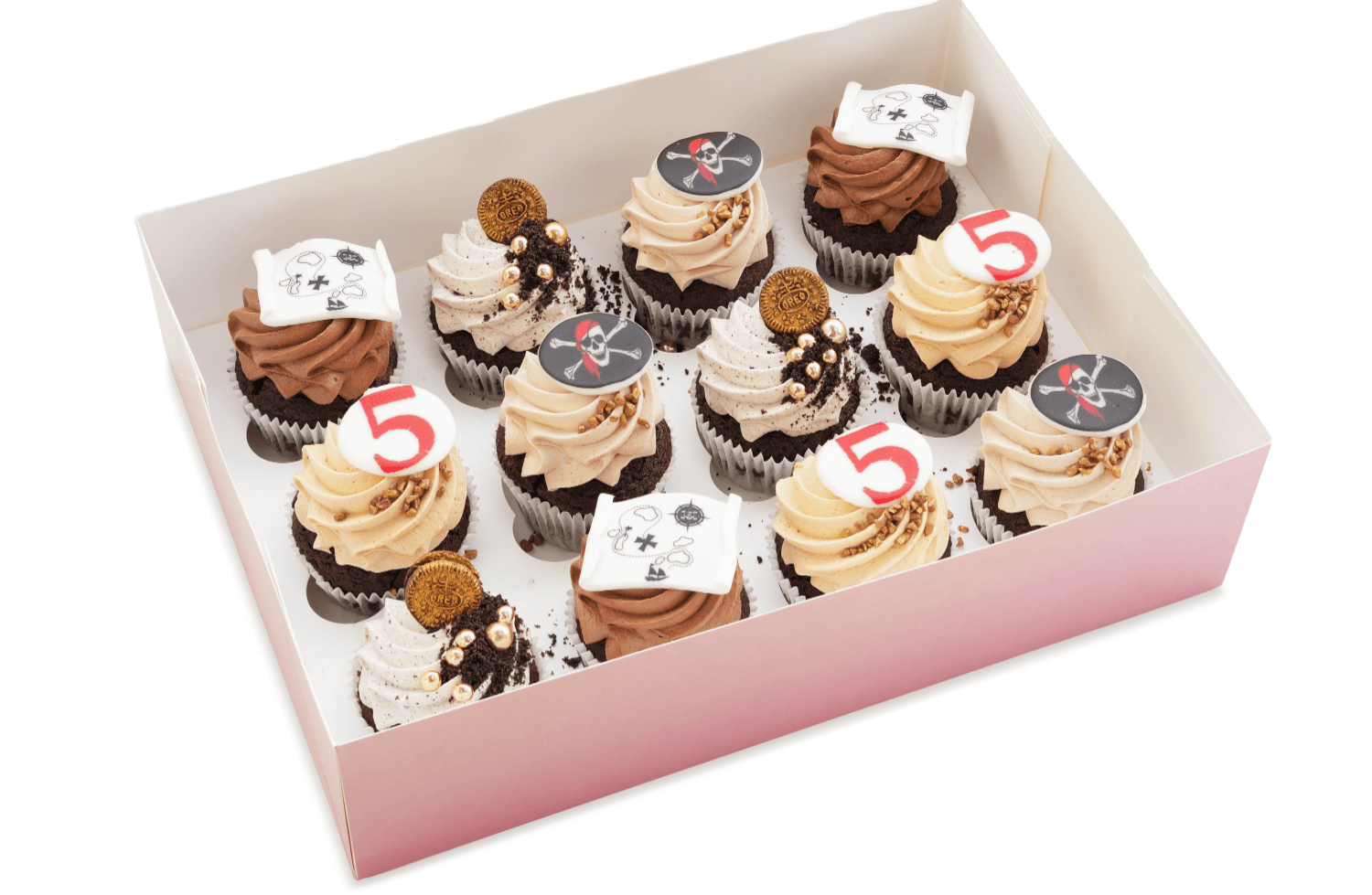 Cakes by Hancock - Pirates Cupcakes 12 pk