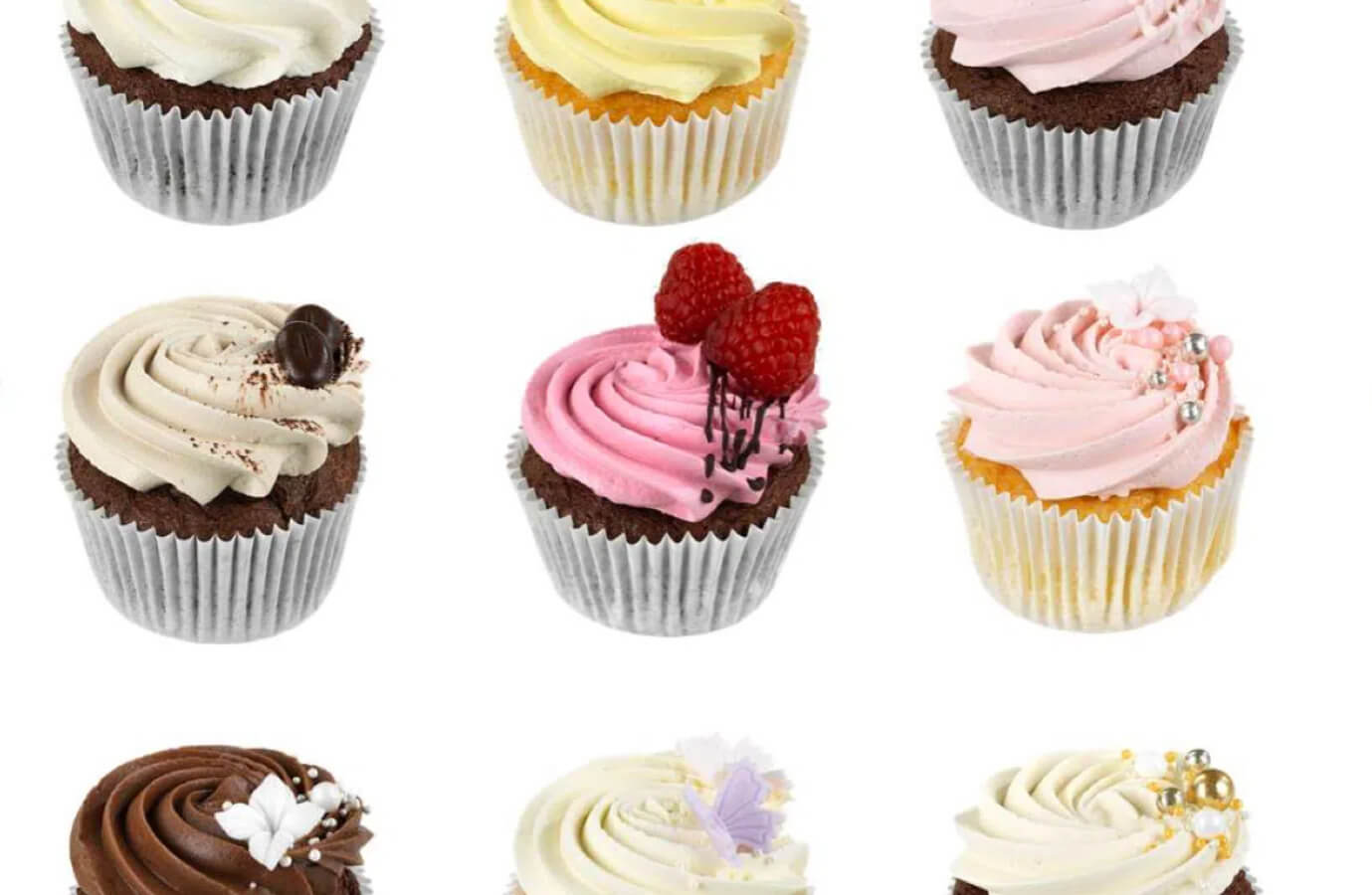 Cakes by Hancock - Assorterte mini-cupcakes