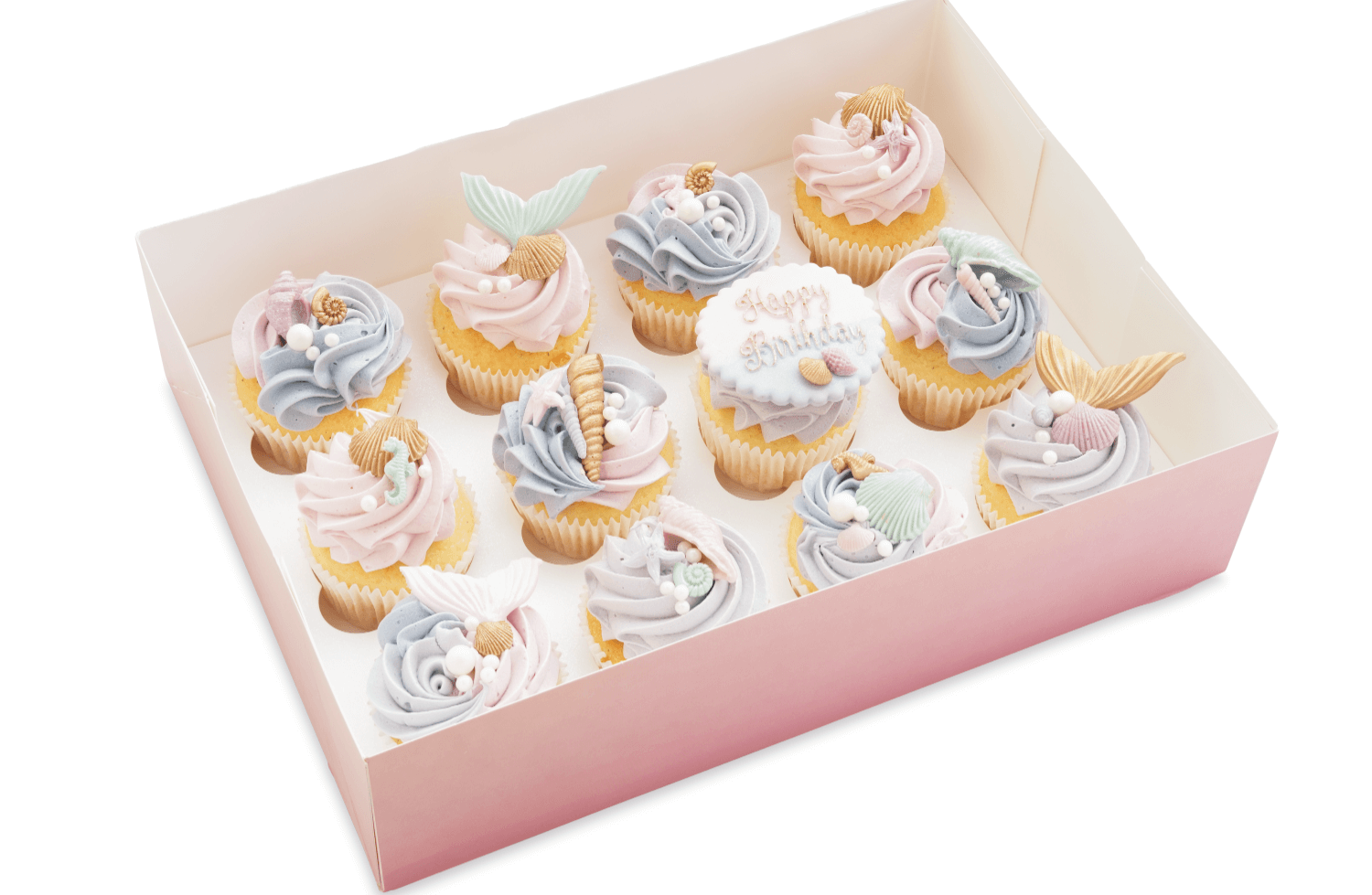 Cakes by Hancock - Under The Sea Cupcakes 12 pk