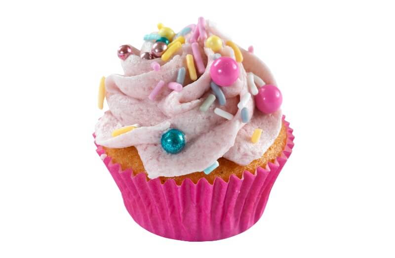 Cakes by Hancock - Mini Pink Prinkles Cupcake