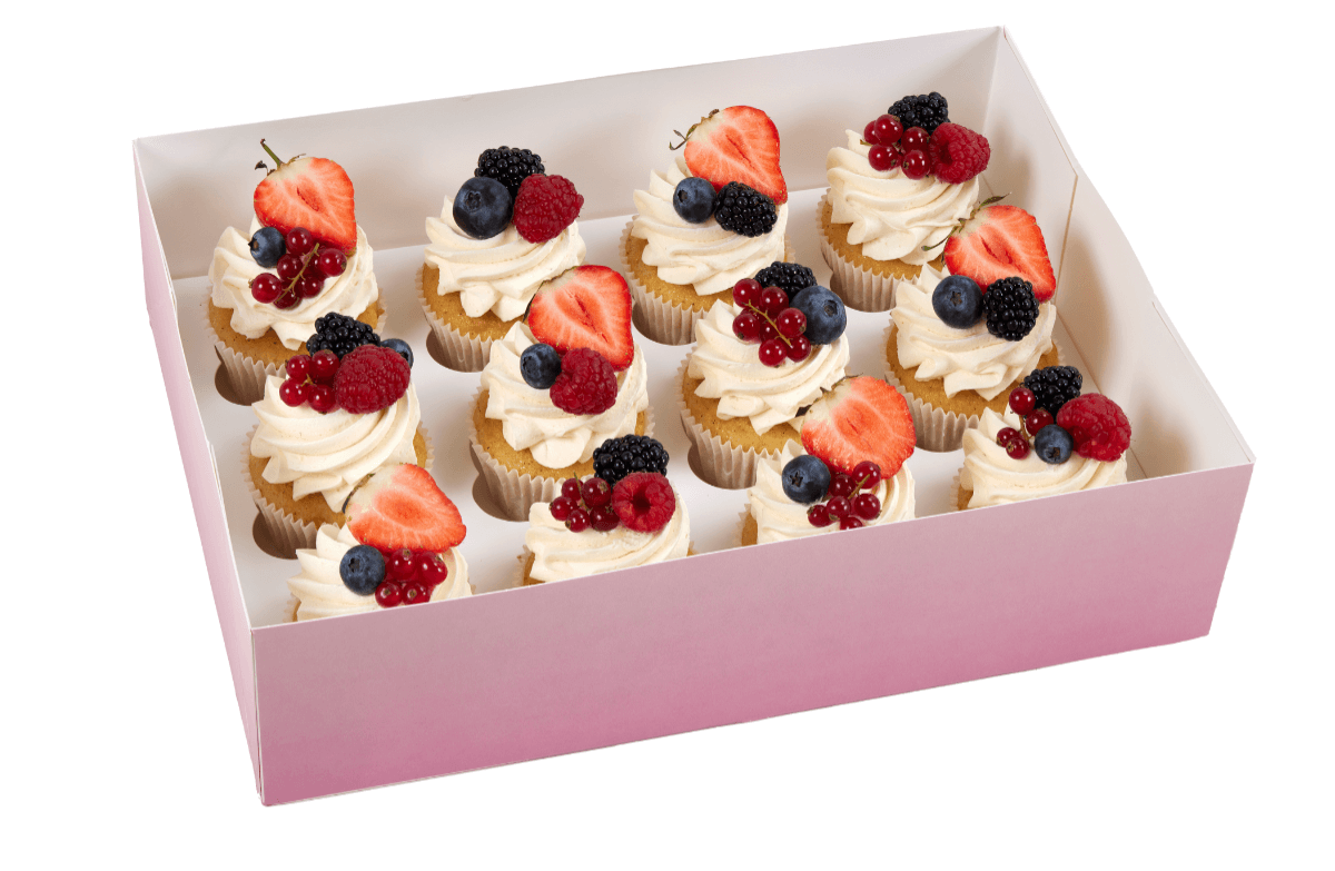 Cakes by Hancock - Vanilla Cupcakes 12 pk