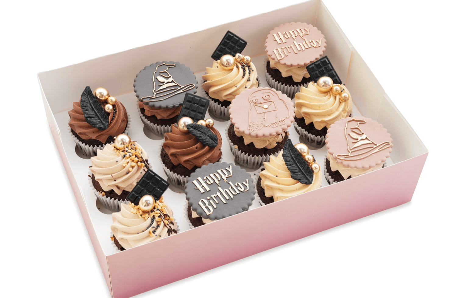 Cakes by Hancock - Wizard Cupcakes 12 pk