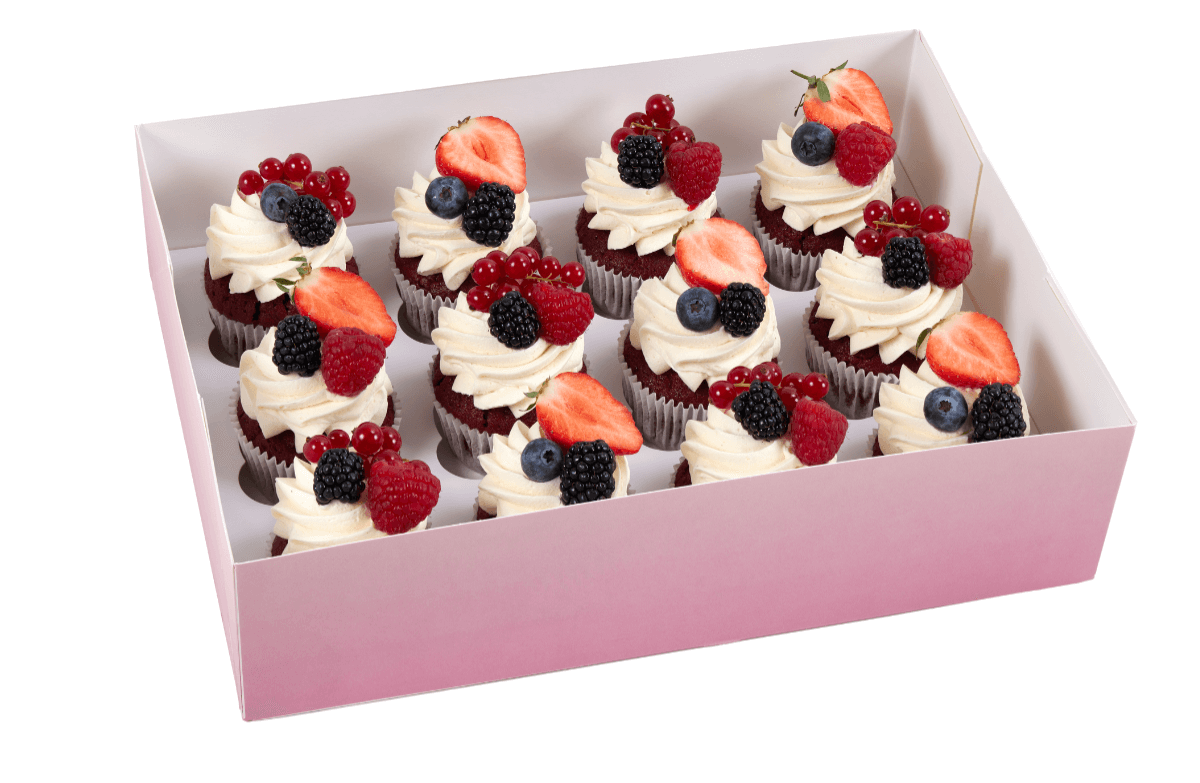 Cakes by Hancock - Red Velvet Cupcakes 12 pk 