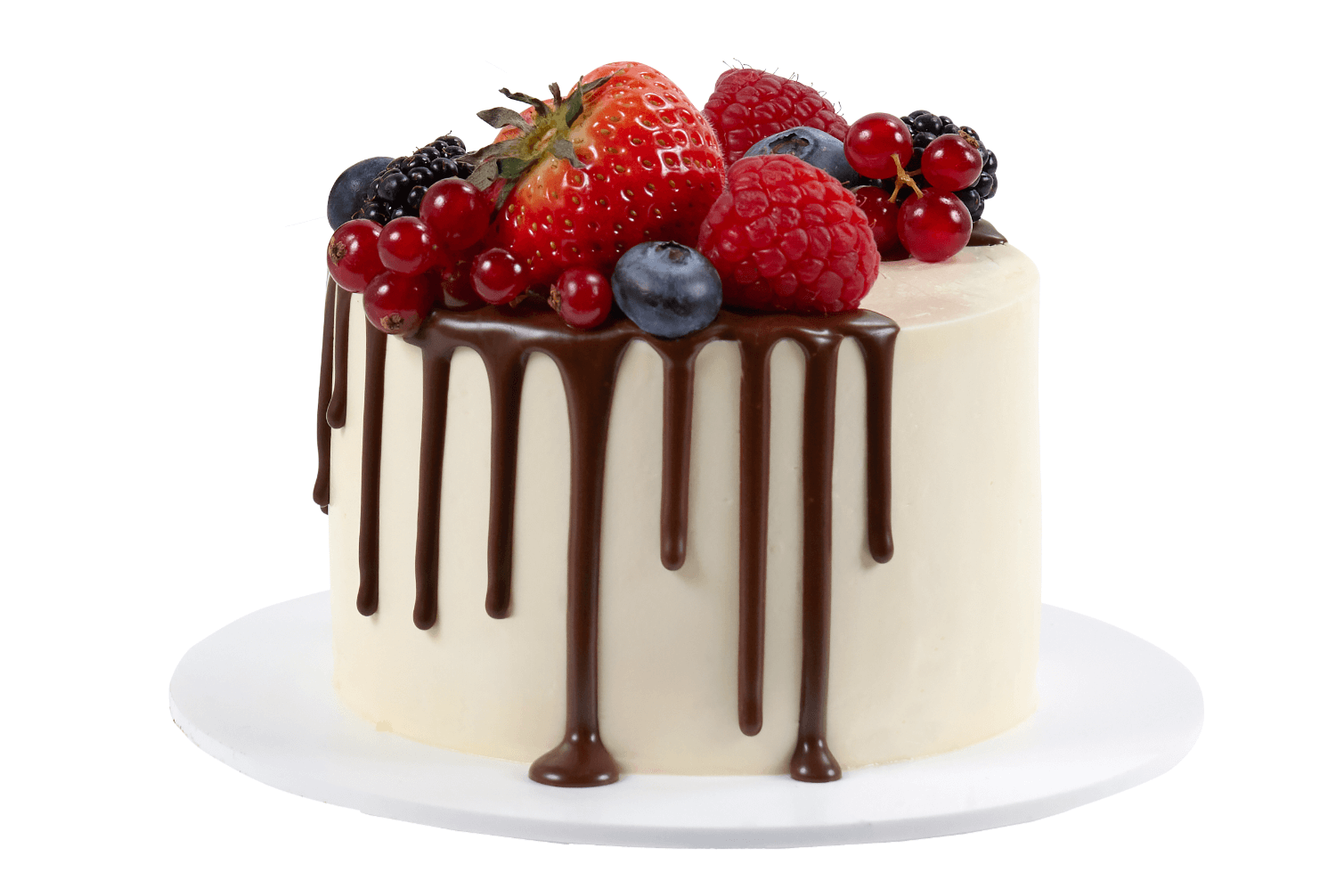 Cakes by Hancock - White Berry Drip