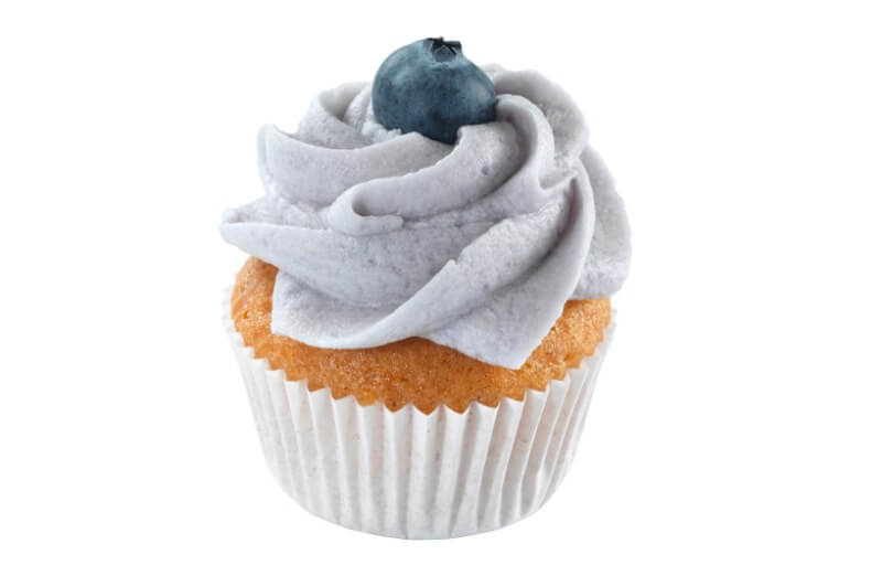 Hjemmebakeriet - Mini Blueberry Cupcake