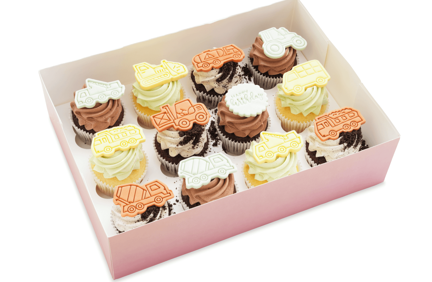 Cakes by Hancock - Construction Cupcakes 12 pk