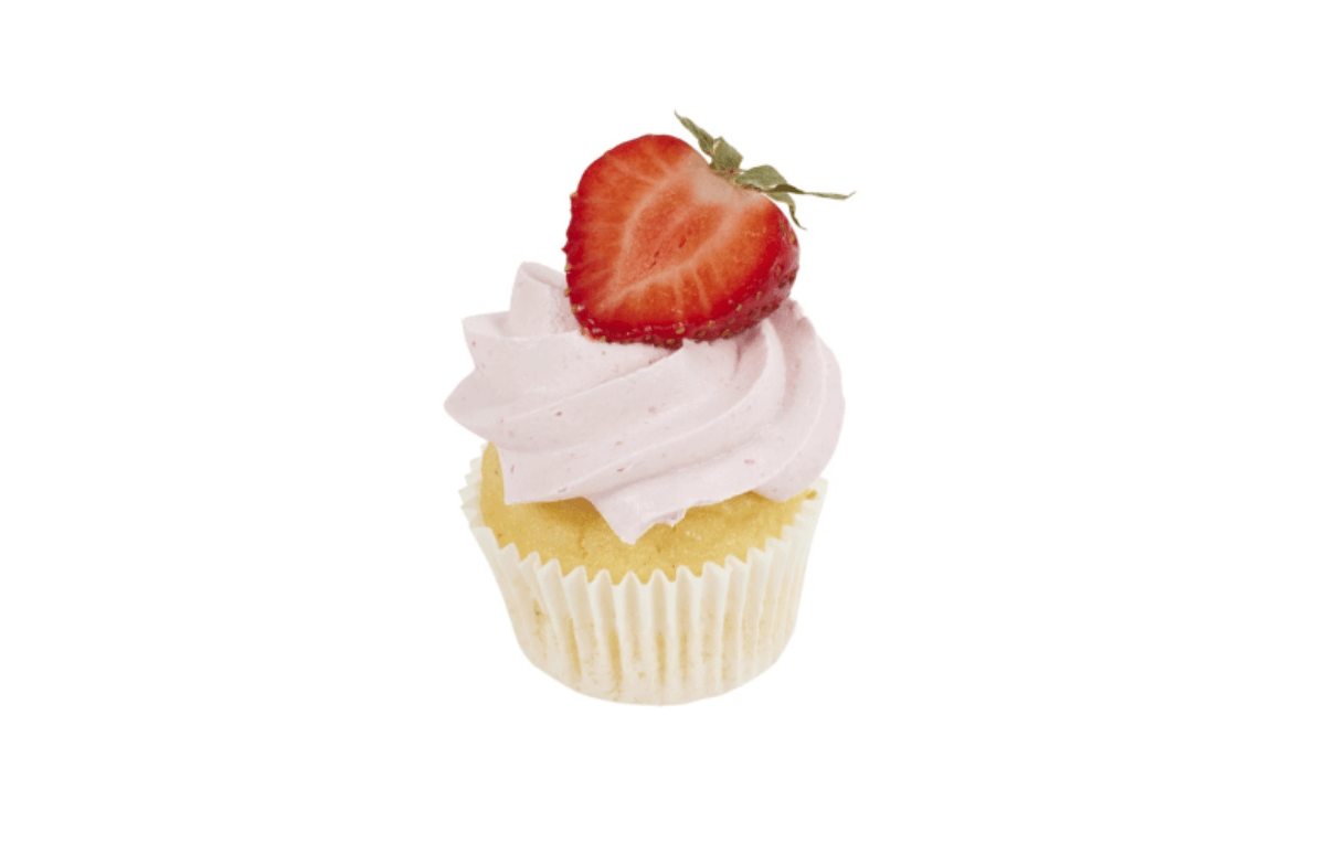 Cakes by Hancock - Mini Strawberry Vanilla Cupcakes