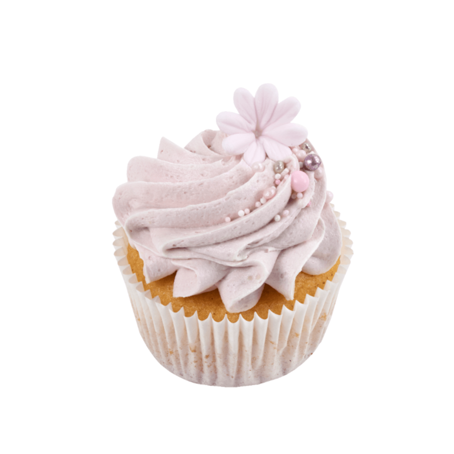Cakes by Hancock - Baby Pink Vanilla Cupcakes