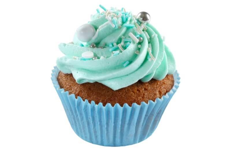 Hjemmebakeriet - Baby Blue Cupcake