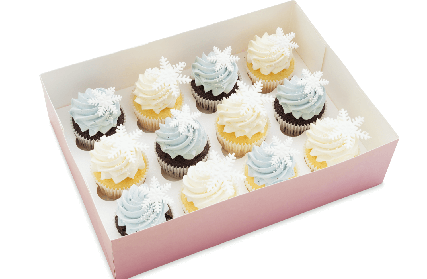 Cakes by Hancock - Winter Cupcakes 12 pk