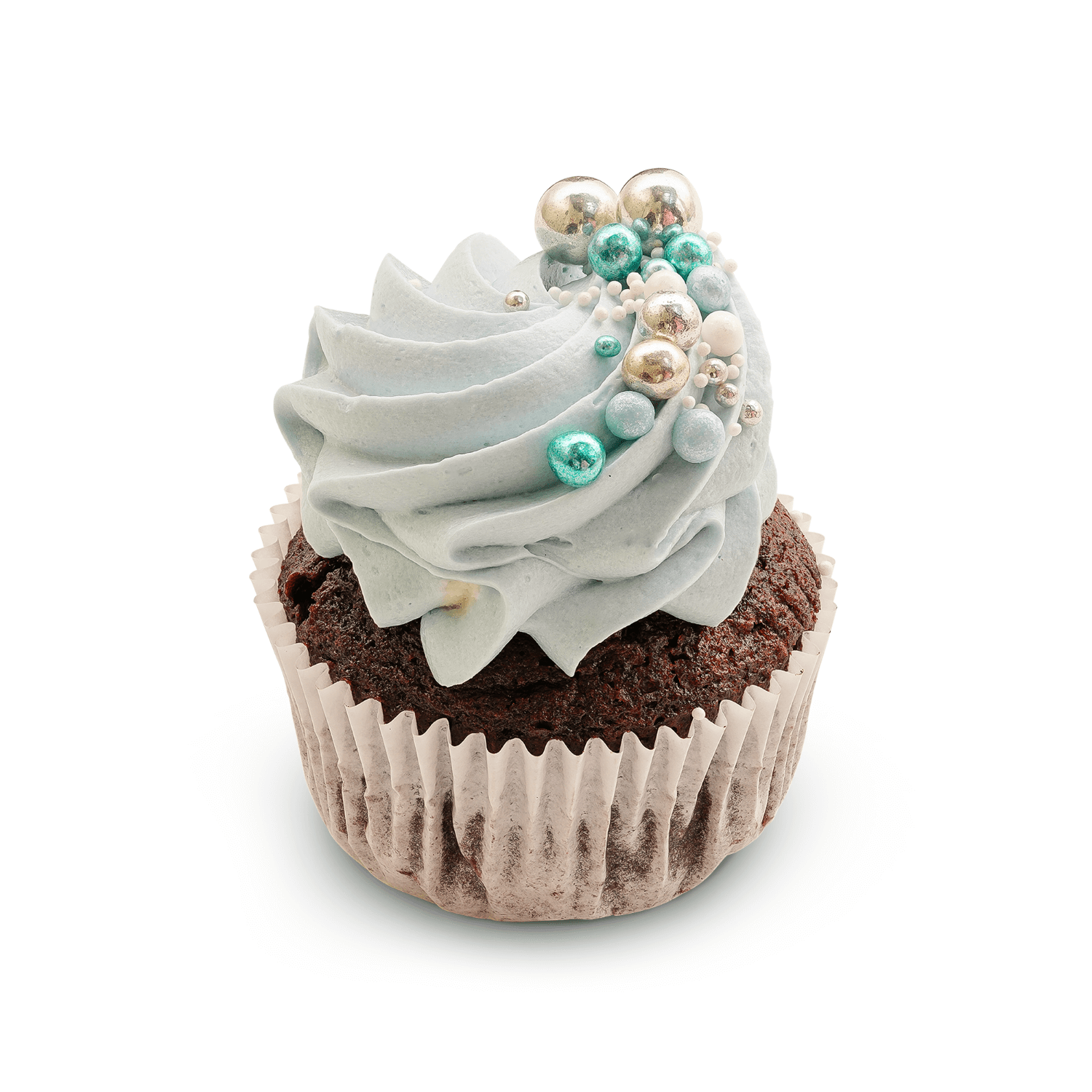 Cakes by Hancock - Baby Blue Chocolate Cupcakes