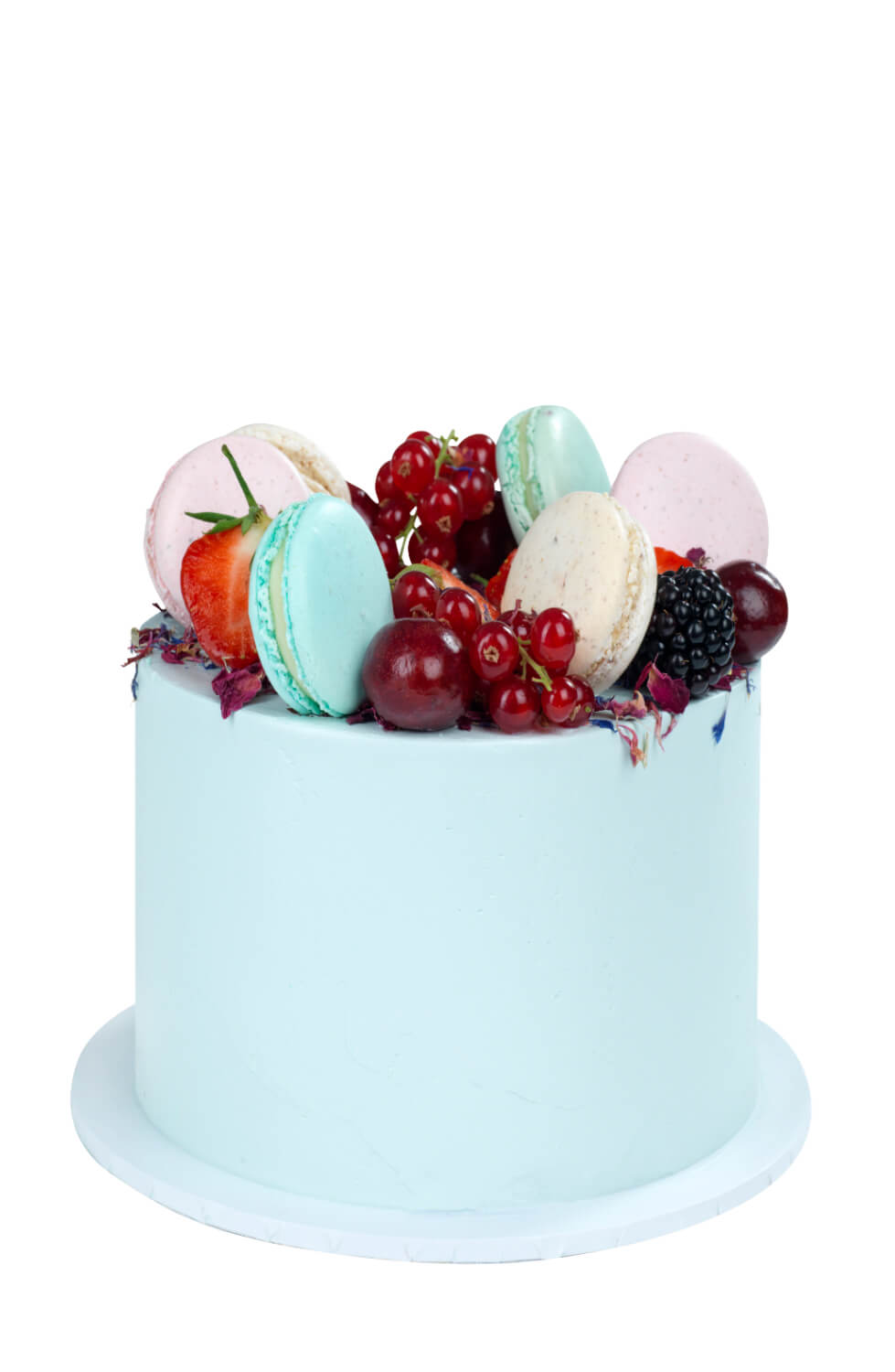 Bestill pastel blue berries Cakes by Hancock