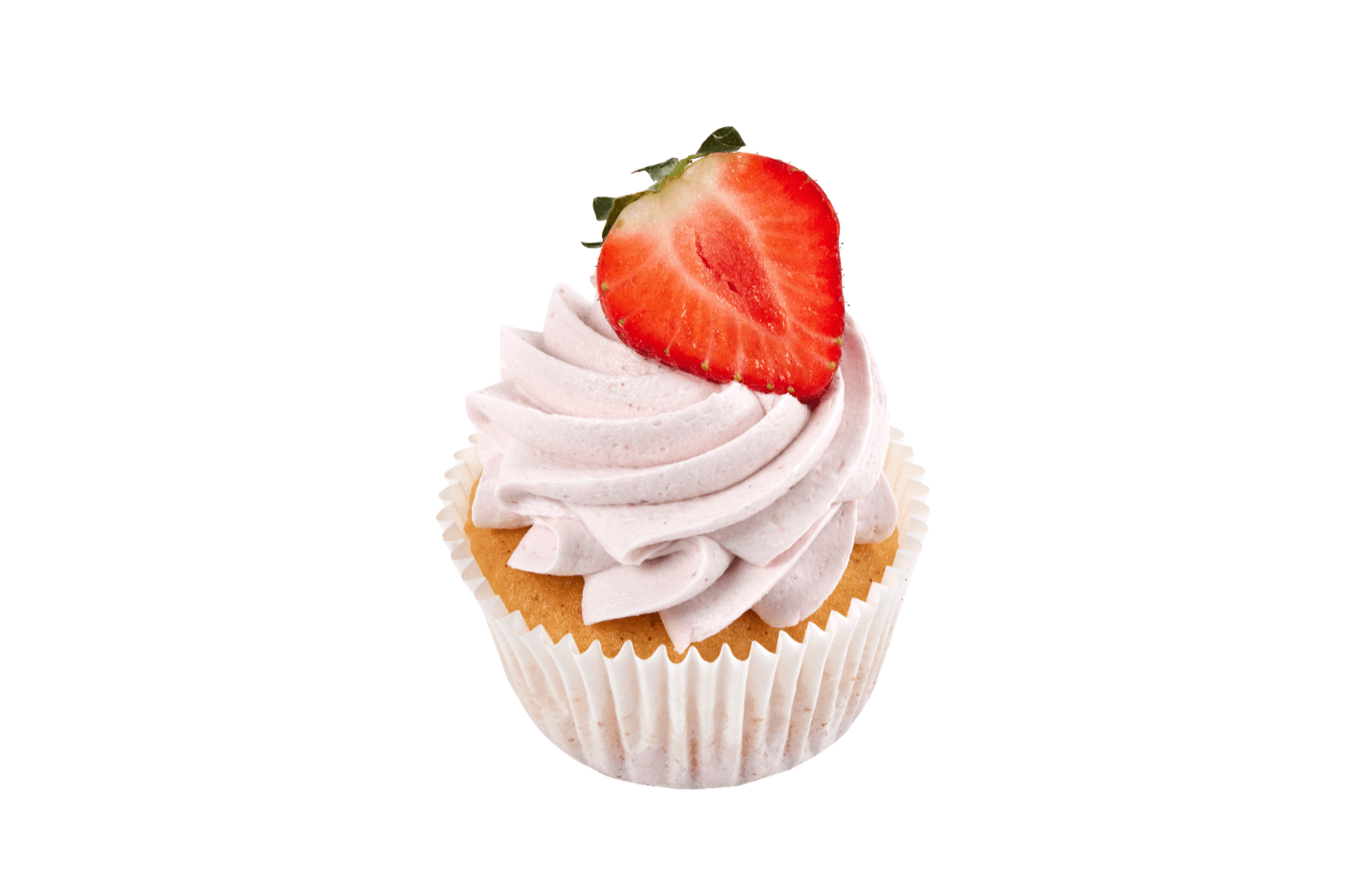 Cakes by Hancock - Glutenredusert Strawberry Vanilla Cupcake