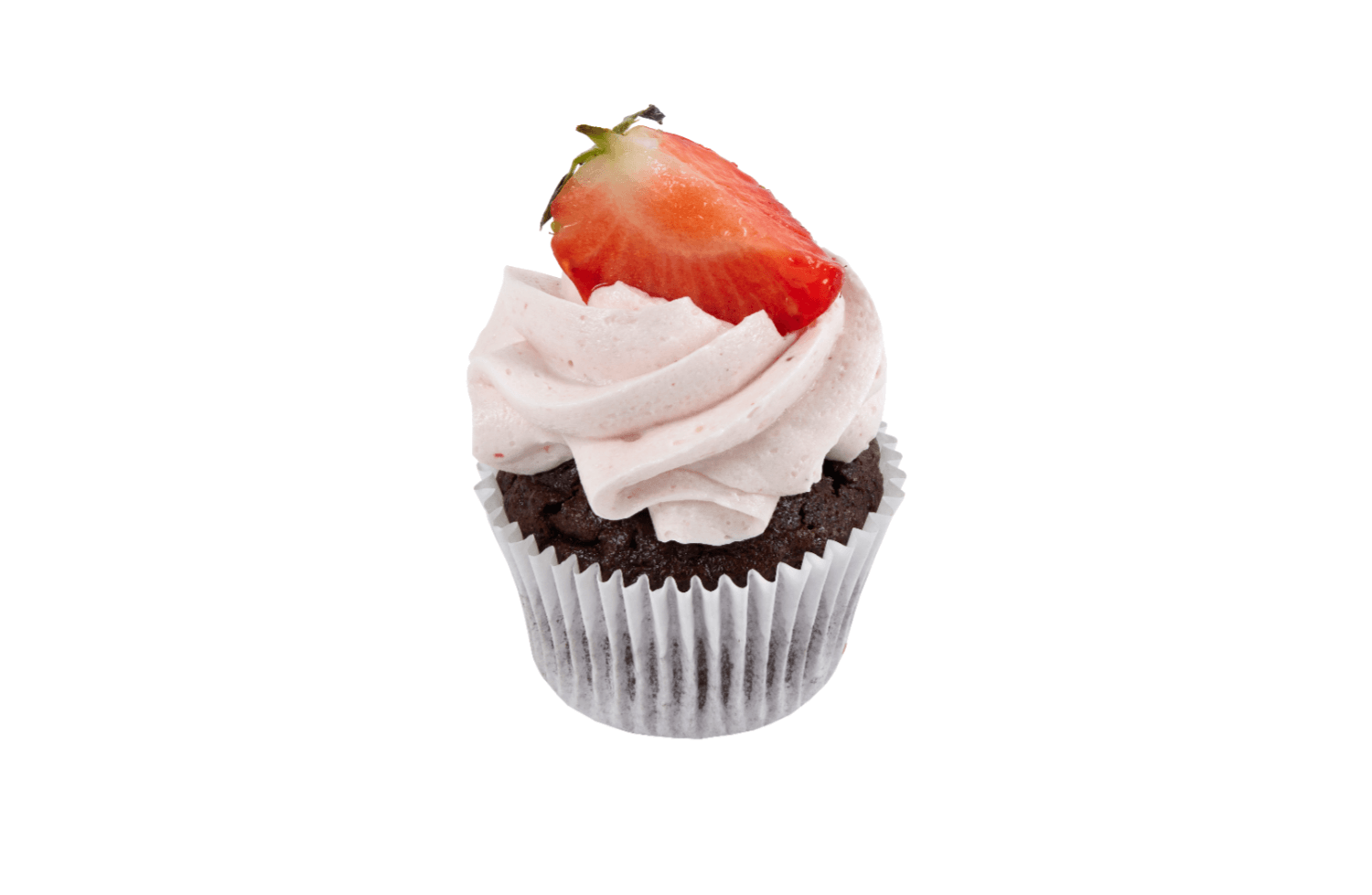 Cakes by Hancock - Mini Strawberry Chocolate Cupcakes