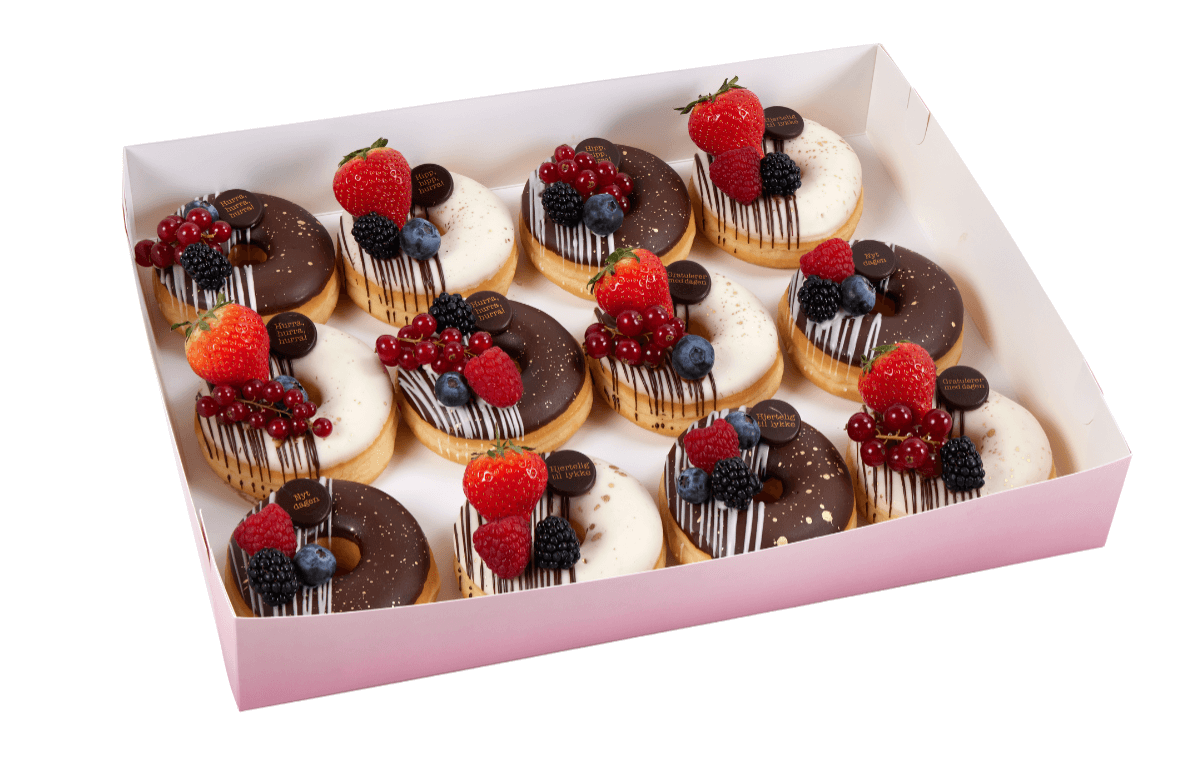 Cakes by Hancock - Mixed Doughnuts 12 pk