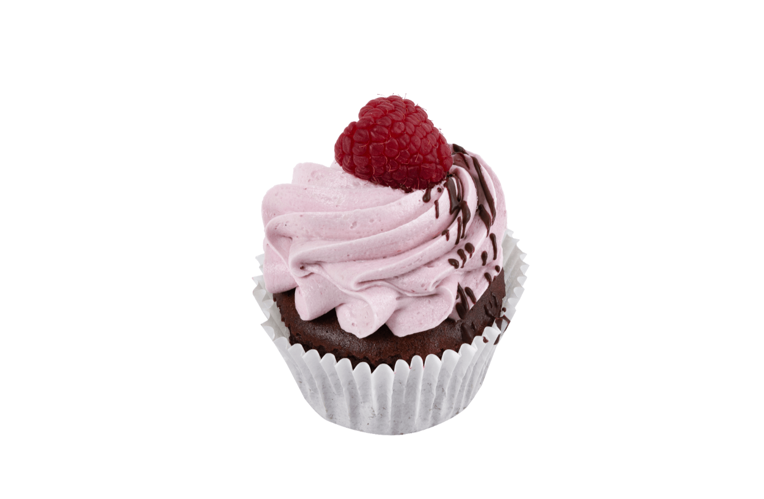 Cakes by Hancock - Glutenredusert Rasberry & Chocolate Cupcake