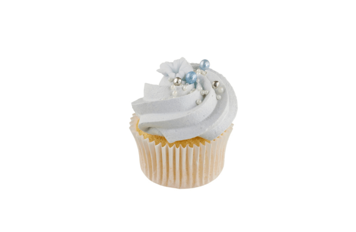 Cakes by Hancock - Mini Baby Blue Cupcakes