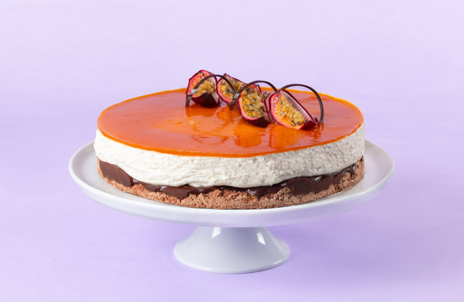 Kringla Hamar - Pasjonsfrukt-ostekake
