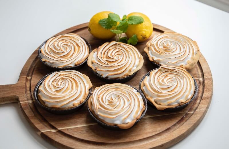 Rosenborg bakeri - Sitronterte med marengstopping (glutenfri)