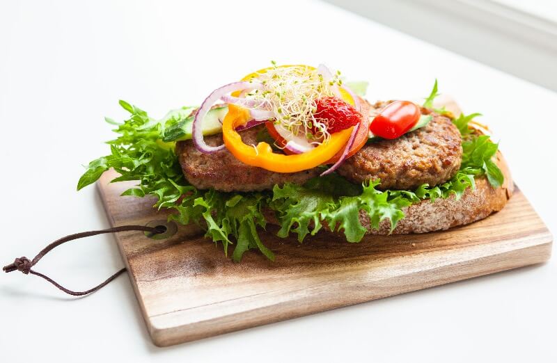 Rosenborg bakeri - Smørbrød med karbonade