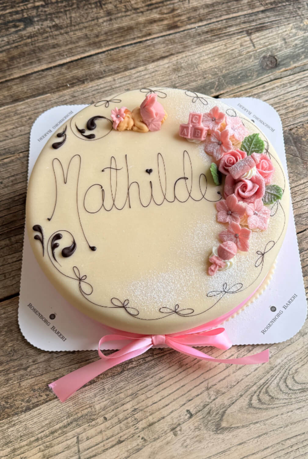 Rosenborg bakeri - Dåpskake