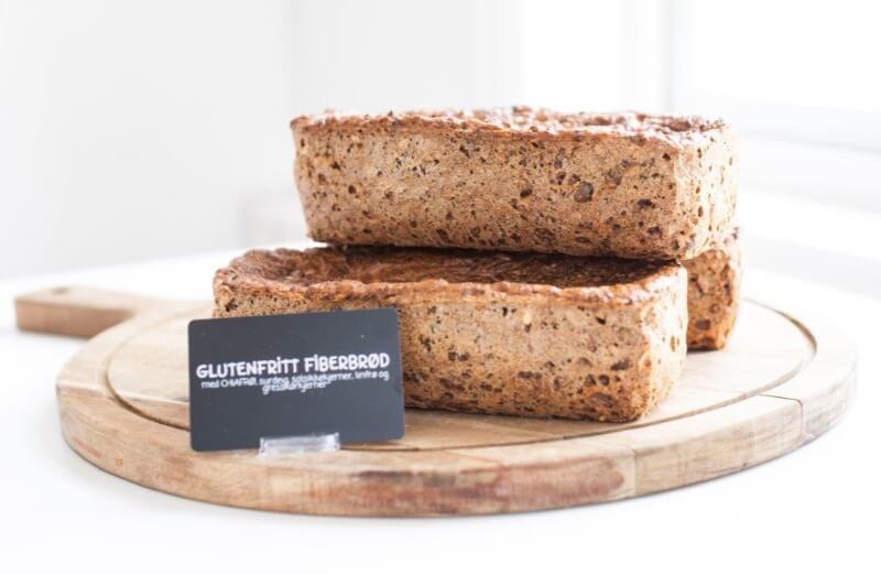 Rosenborg bakeri - Glutenfritt fiberbrød uten melk
