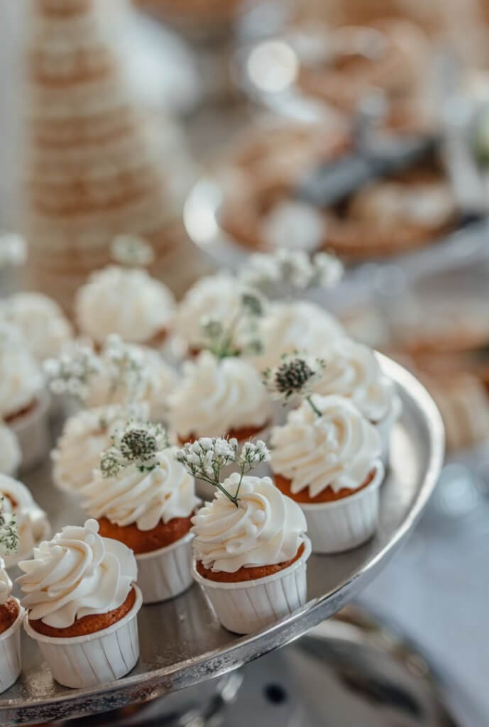 Rosenborg bakeri - Cupcakes mini til bryllup