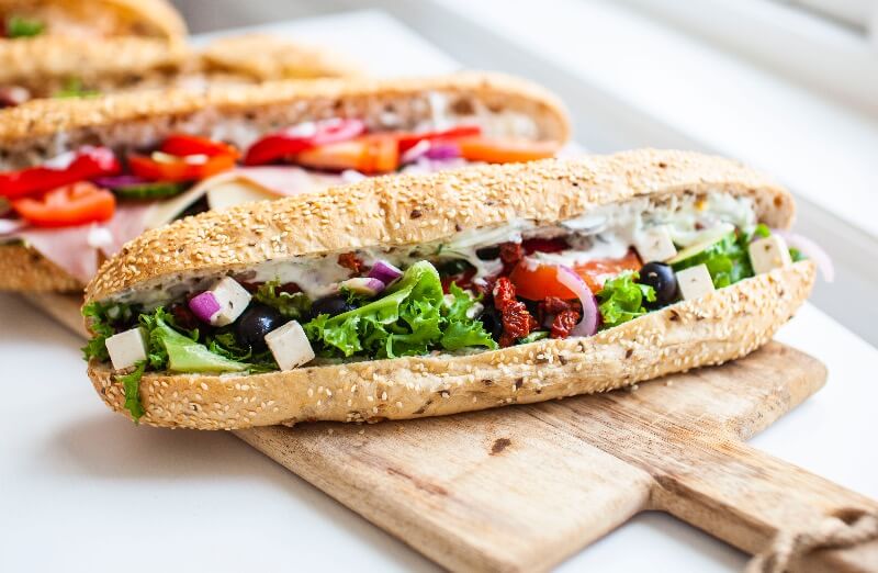 Rosenborg bakeri - Baguette Vegetarianer