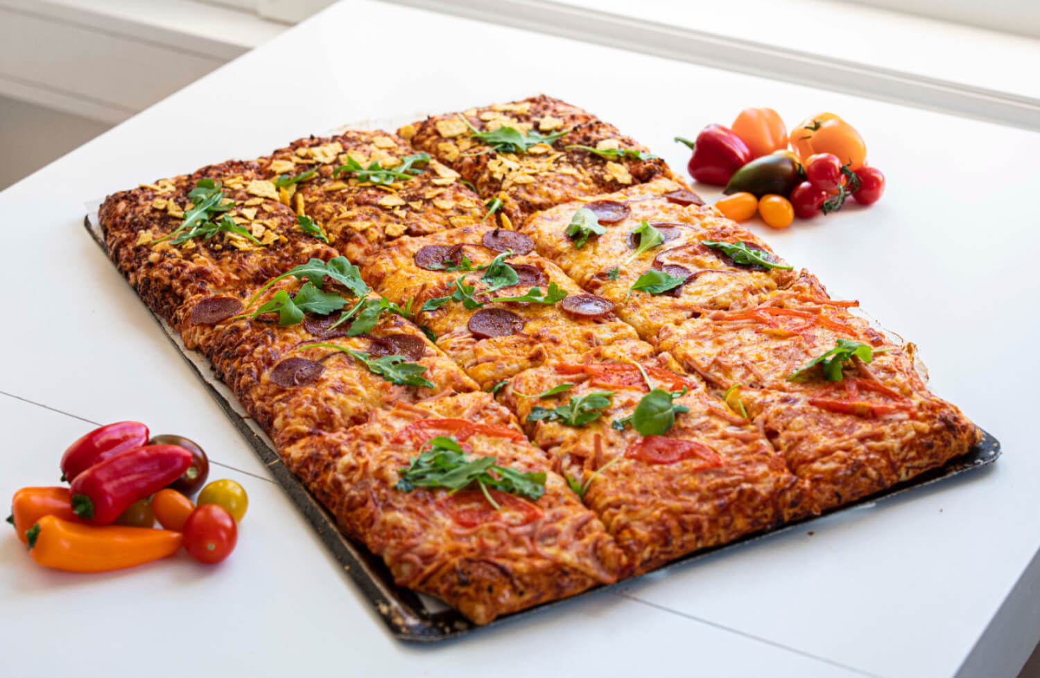 Rosenborg bakeri - Pizzaflak 9-18 biter