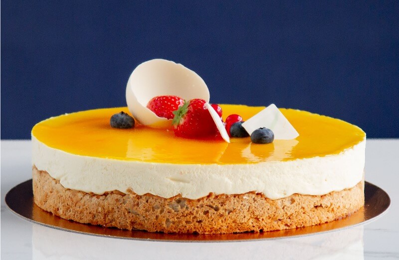 Naustdal Dampbakeri - Ostekakemousse