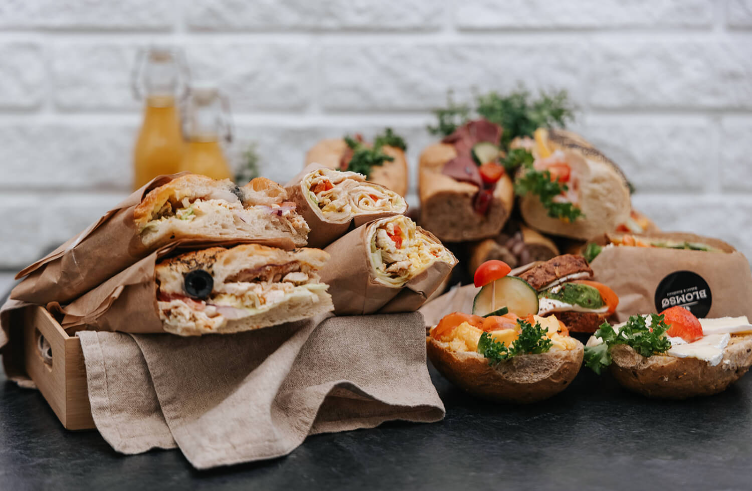 Blomsø Bakeri - Fylt foccacia