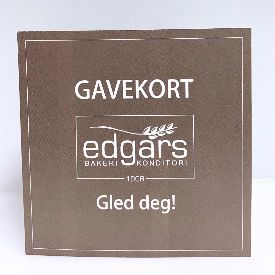 Edgars Bakeri og Konditori - Gavekort
