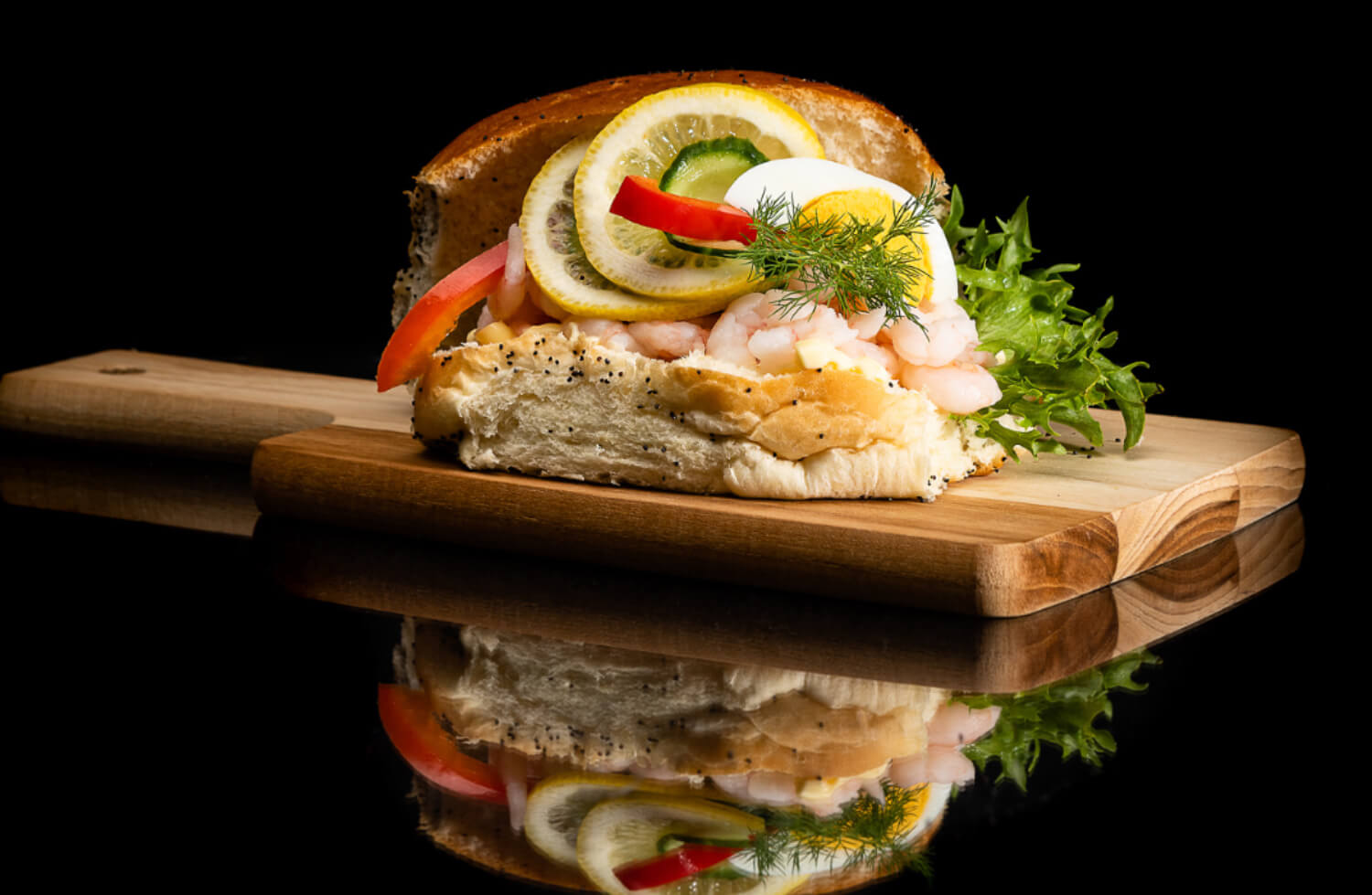 O.C. Roxman - Frokostbrød med reker