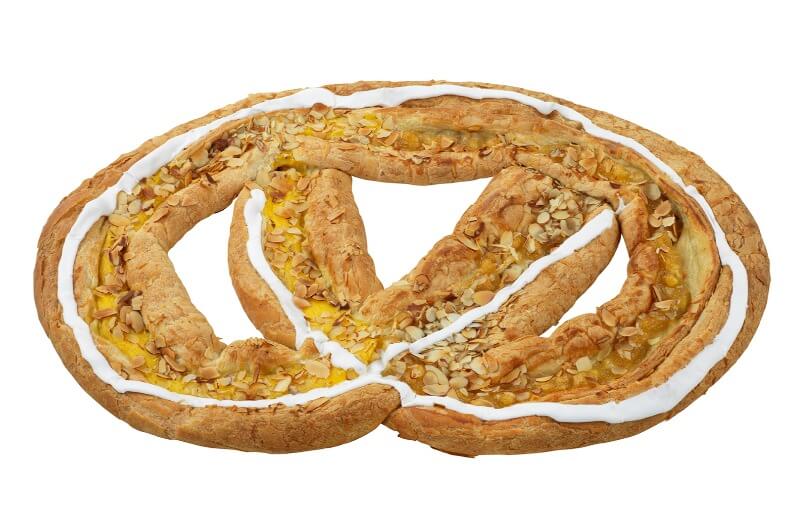 Hjemmebakeriet - Wienerkringle med makron og eple