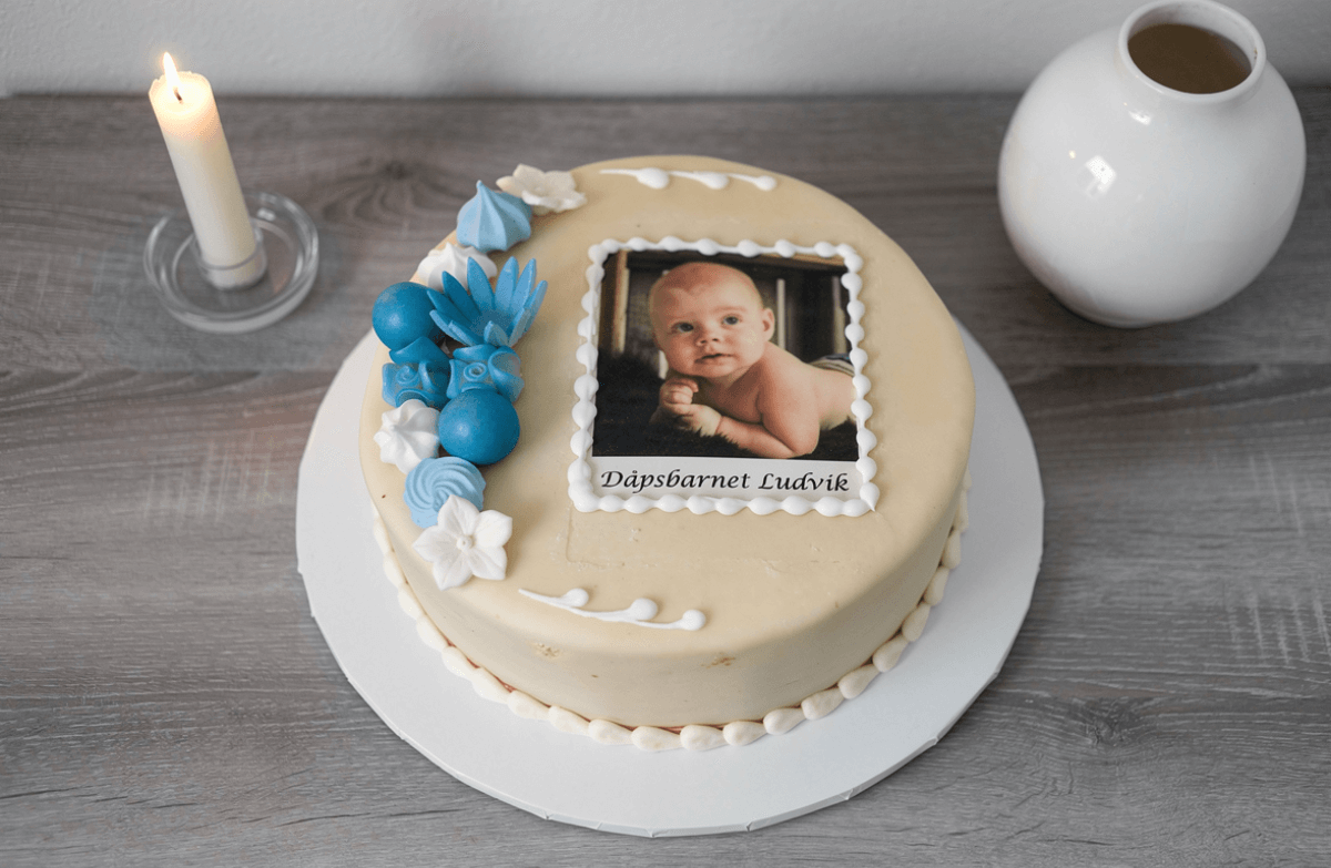 Tromsø Bakeri - Dåpskake
