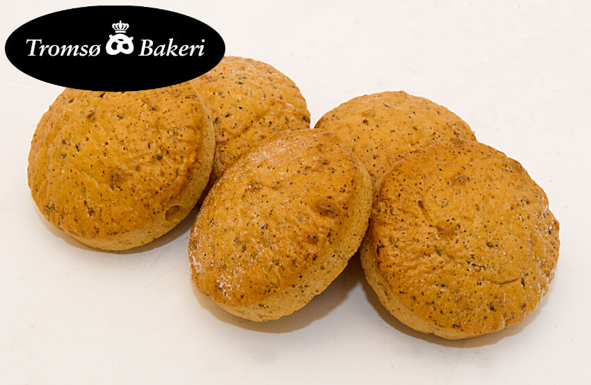 Tromsø Bakeri - Glutenfrie rundstykker 5 pk