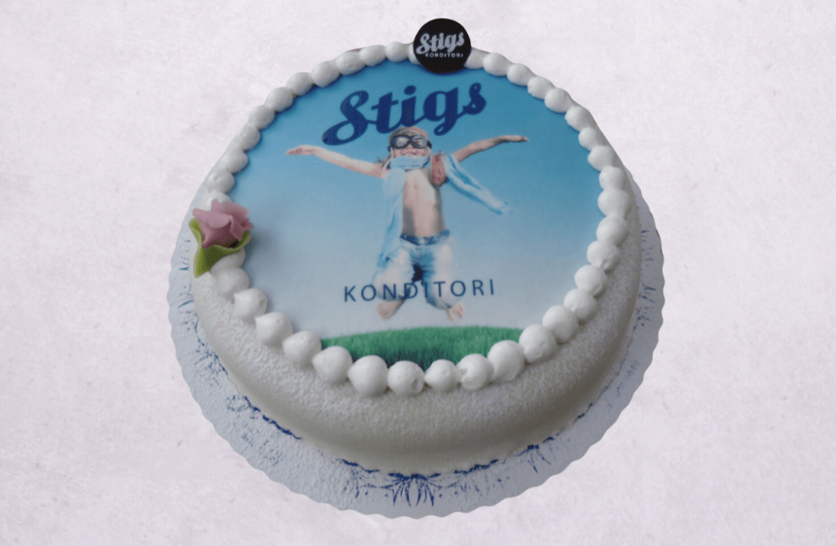 Stigs Konditori - Bildtårta