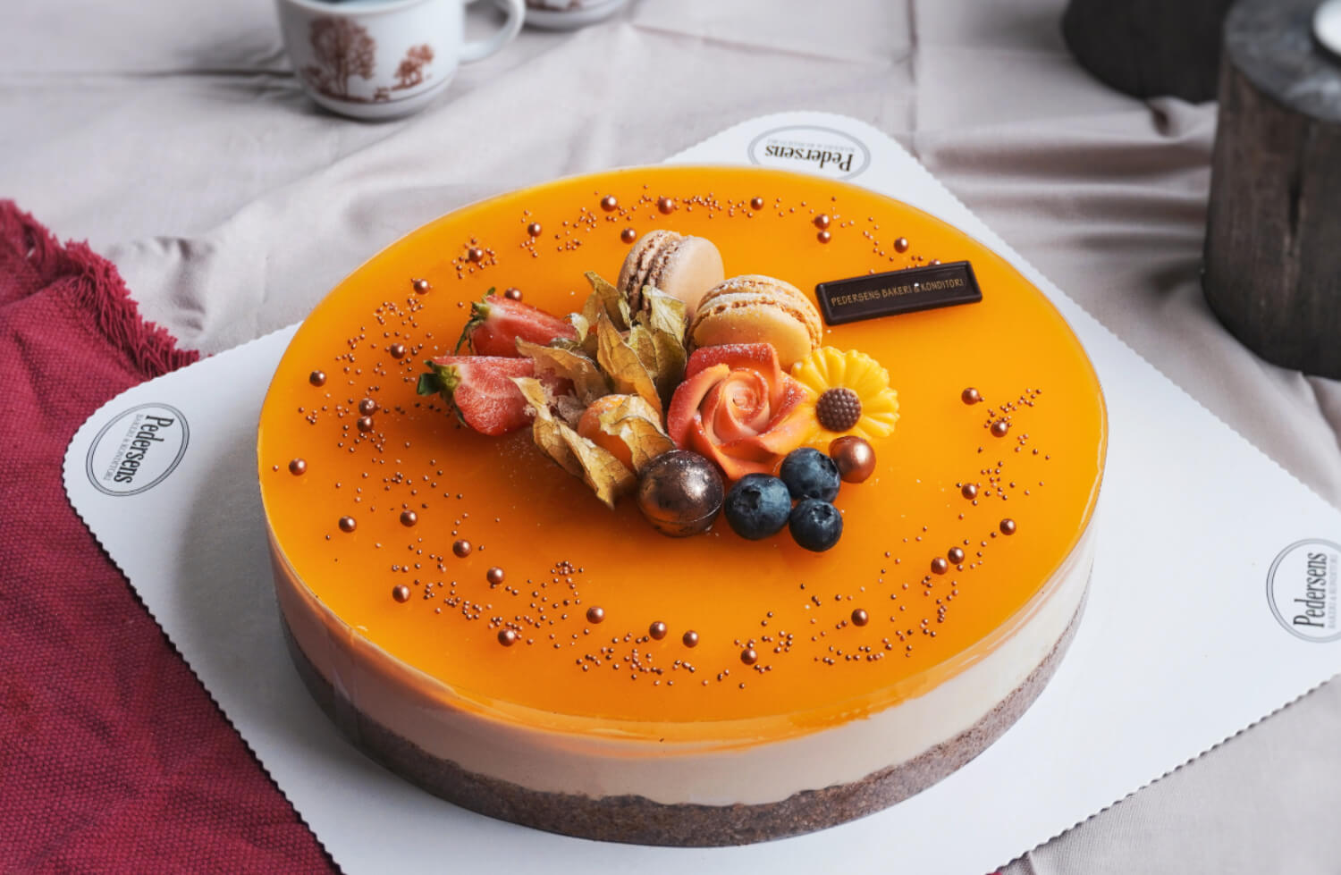 Pedersens Bakeri - Pasjonsfrukt ostekake