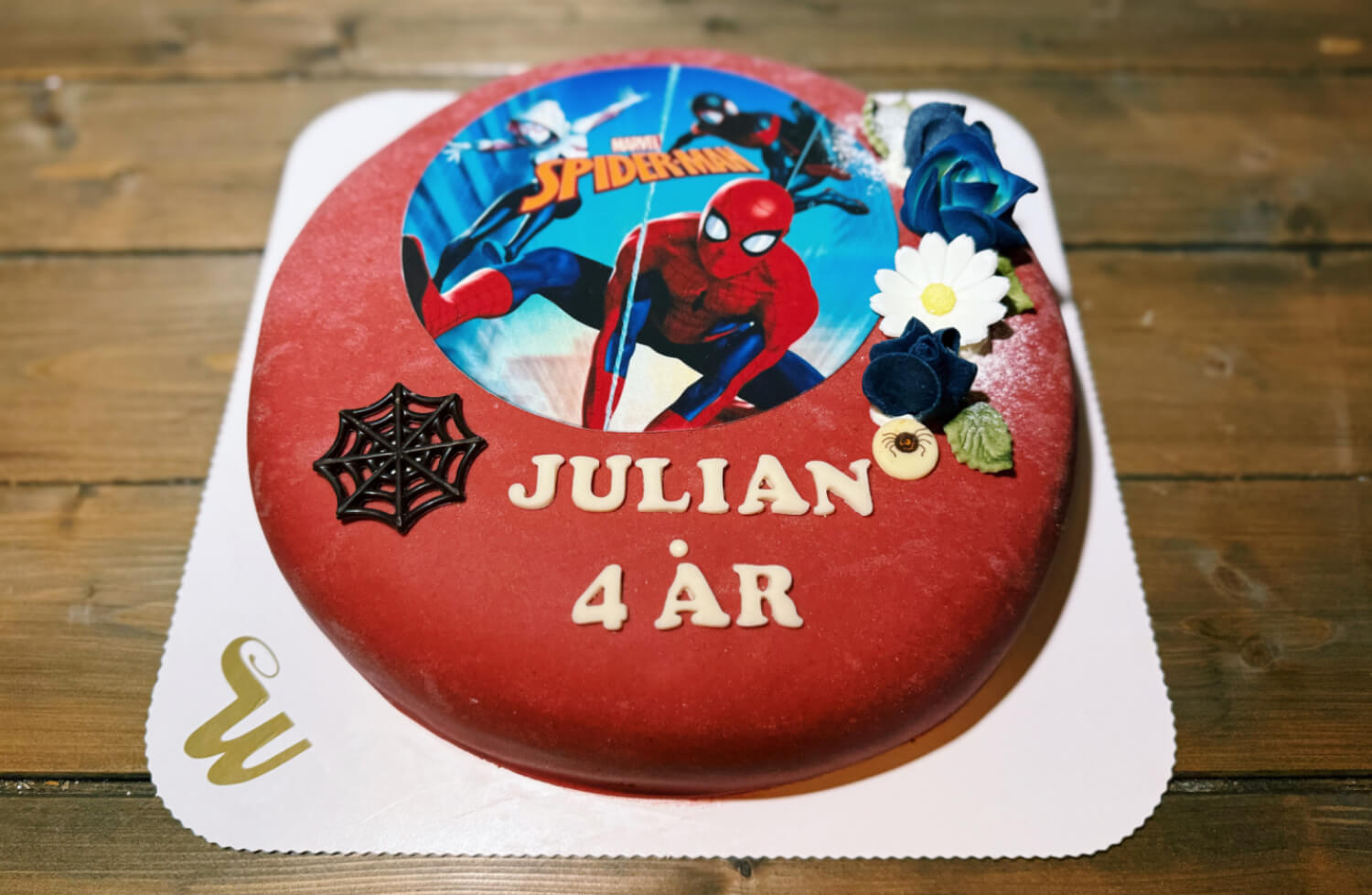 Westre bakeri - Spiderman-kake 