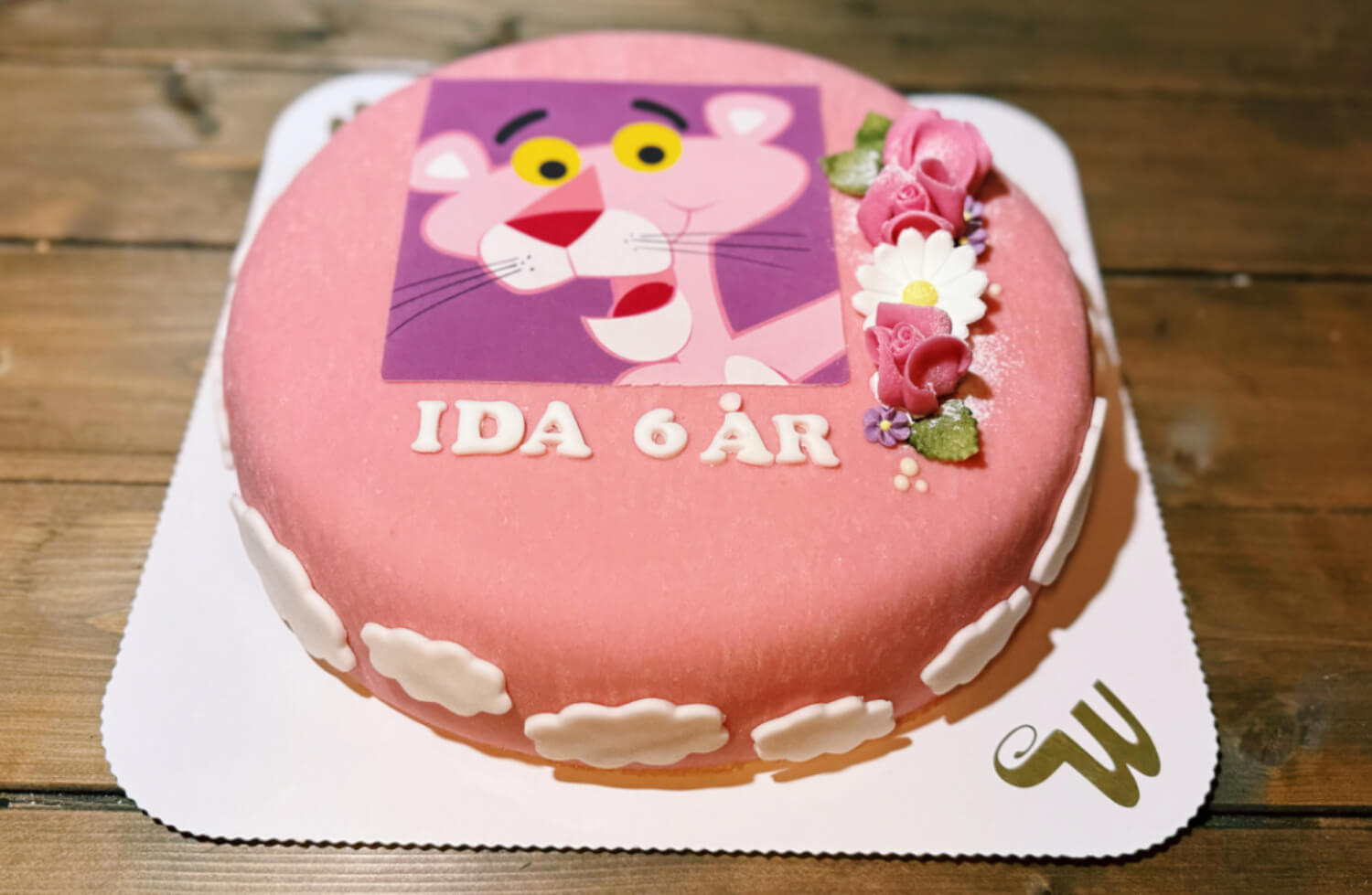 Westre bakeri - Rosa panter kake